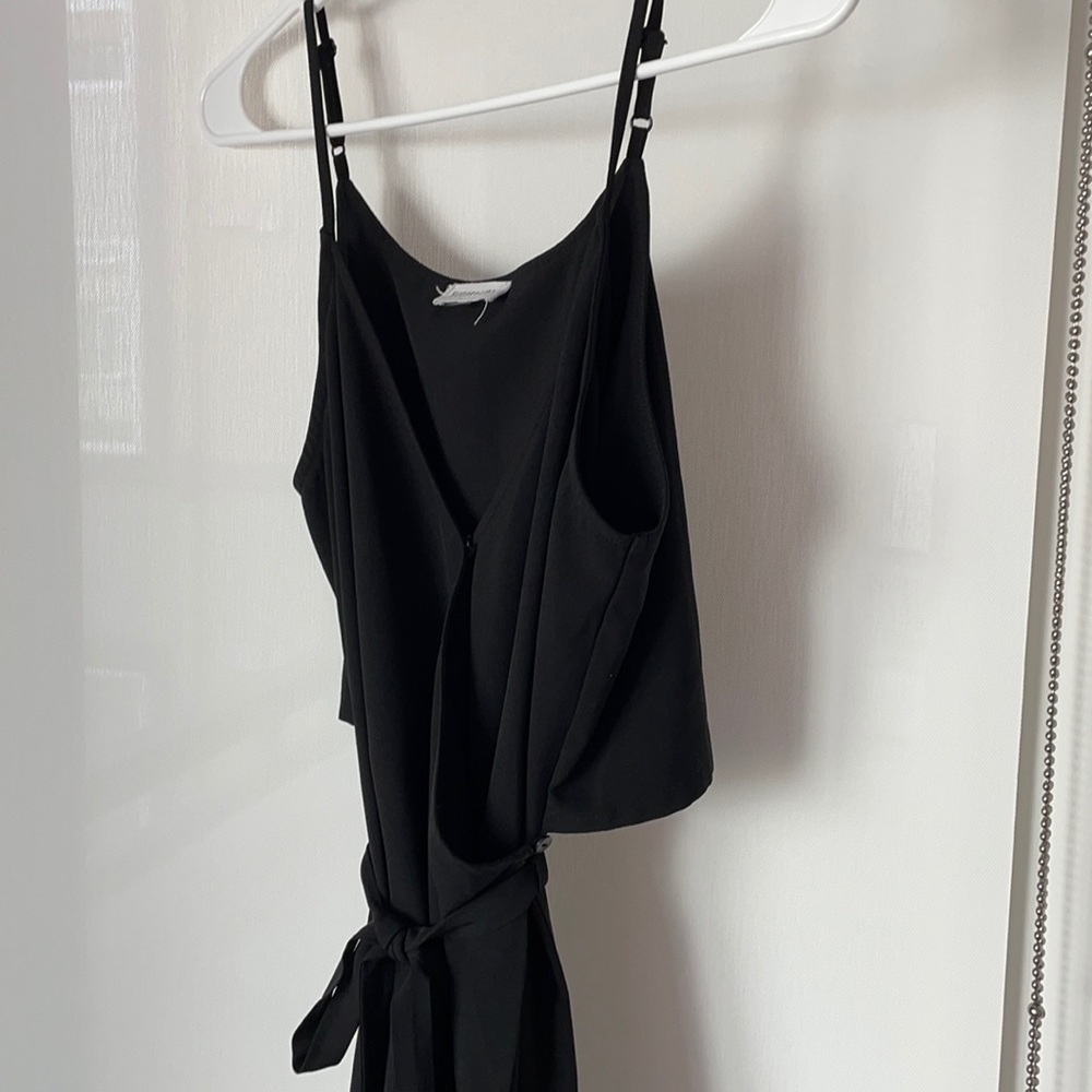 Sugar and lips black dress